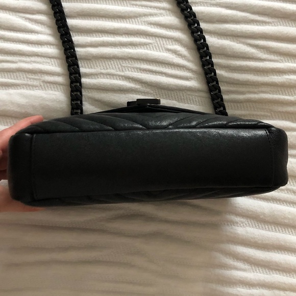 ❌SOLD💥 YSL SAINT LAURENT College Monogram Black - Picture 8 of 8